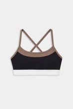 Load image into Gallery viewer, Scottie Airweight Bra | Black/Lentil