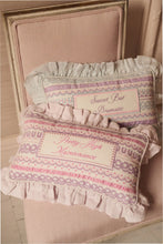 Load image into Gallery viewer, LoveShackFancy Needlepoint Decorative Pillow | Snow Storm