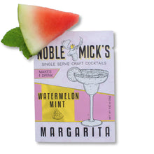 Load image into Gallery viewer, Watermelon Mint Margarita Singe Serve Craft Cocktail