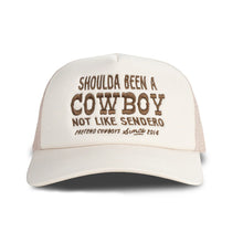 Load image into Gallery viewer, Sendero Provisions Co. Shoulda Been A Cowboy Hat | Cream