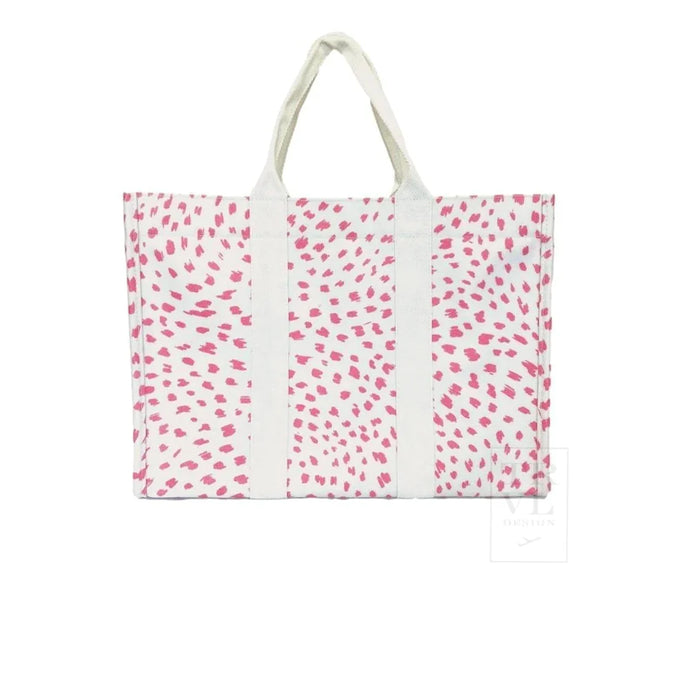 TRVL Spot On! Large Tote | Spot Pink