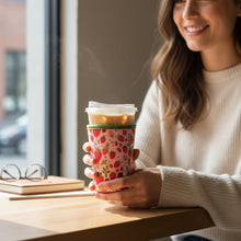 Load image into Gallery viewer, Sip Savvy Drink Sleeve Large - Strawberry Fields