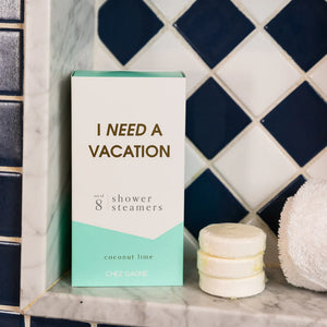 I Need A Vacation - Shower Steamer