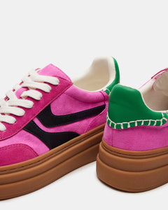 Steve Madden Dodge Sneakers | Pink Multi