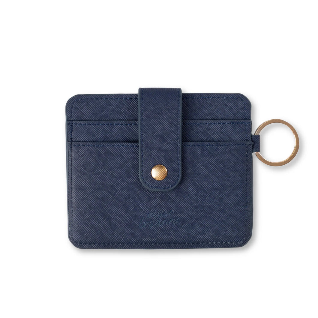 Navy Card Wallet