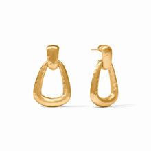 Load image into Gallery viewer, Julie Vos Sahara Demi Doorknocker Earring | Gold