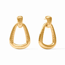 Load image into Gallery viewer, Julie Vos Sahara Doorknocker Earring | Gold