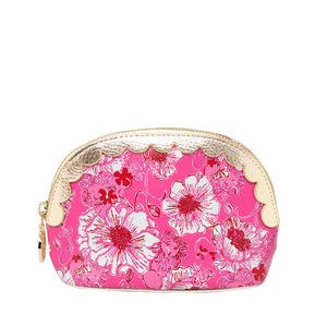 Lilly Pulitzer Scallop Pouch Set | Glowing Gardens & Feeling Poppy