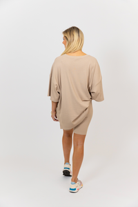 Karlie Lounge Tee & Biker Shorts Set