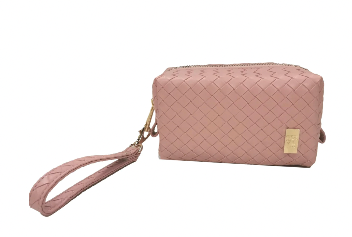 Luxe Duo Small Dome Bag | Pink Sand