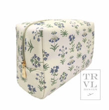 Load image into Gallery viewer, Luxe Saffiano Everyday Cosmetic Bag | Provence