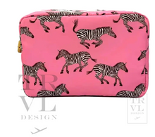 Load image into Gallery viewer, Big Glam Bag - Zebra Pink