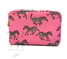 Load image into Gallery viewer, Big Glam Bag - Zebra Pink