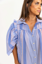 Load image into Gallery viewer, Karlie Fall Stripe Dress