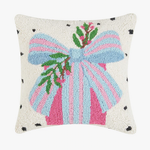 Spotted Holiday Present Pillow