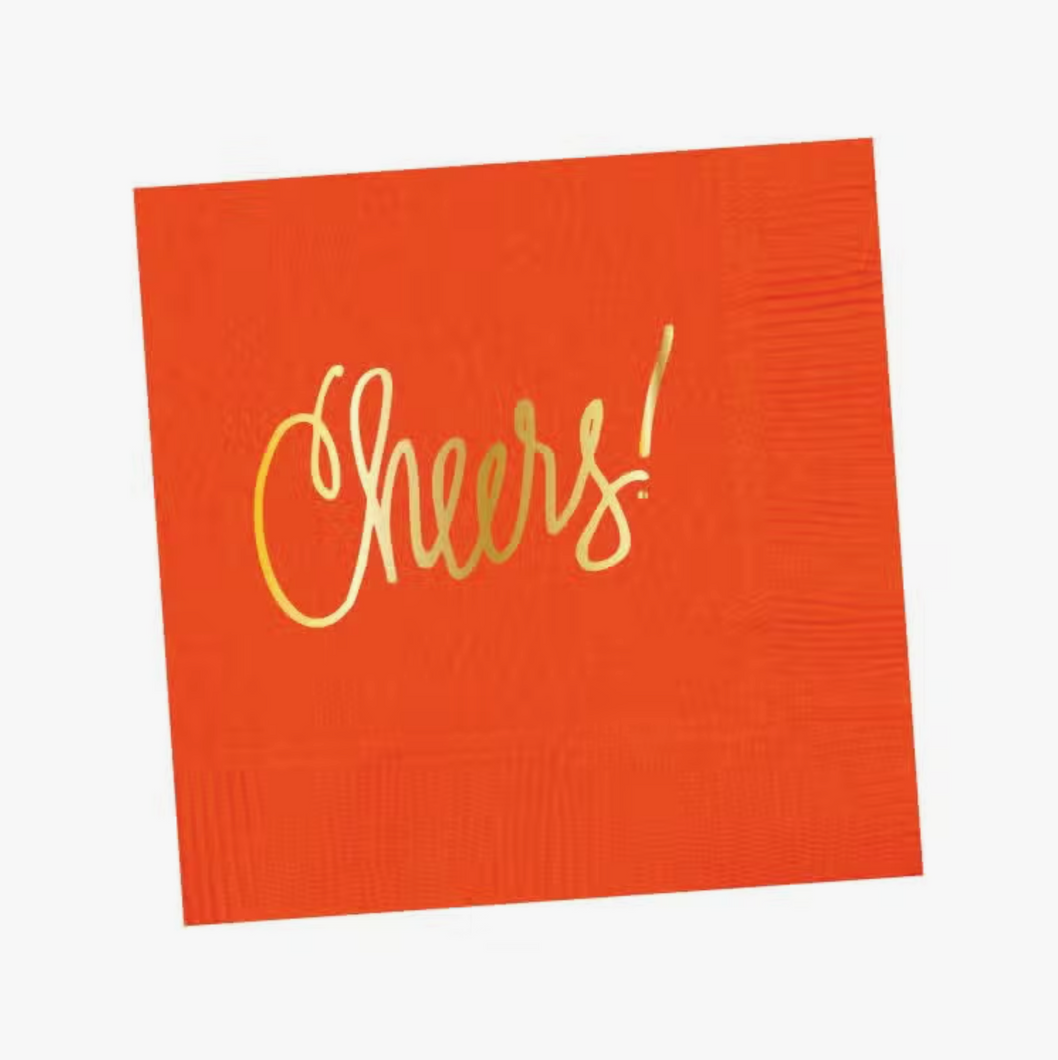 Cheers! Napkins | Orange