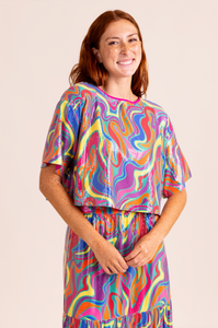 Alden Adair Linda Top | Wonderland Sequin