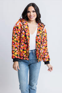 Karlie Floral Puffer Jacket
