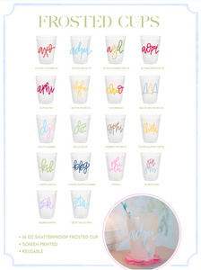 Sorority Frosted Cup