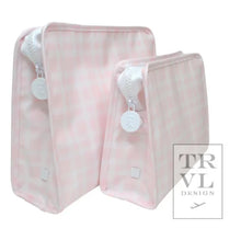 Load image into Gallery viewer, TRVL Large Roadie | Pimlico Plaid Pink