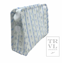 Load image into Gallery viewer, TRVL Large Roadie | Ribbon Floral Blue