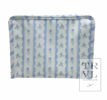 Load image into Gallery viewer, TRVL Large Roadie | Ribbon Floral Blue