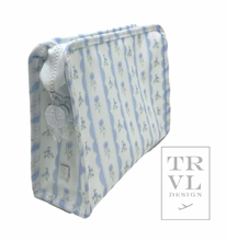 Load image into Gallery viewer, TRVL Medium Roadie | Ribbon Floral Blue