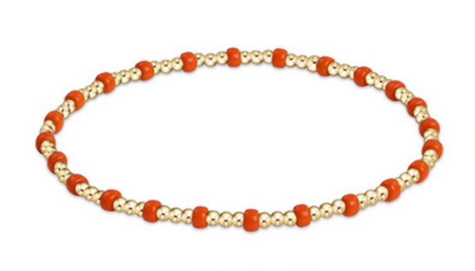 enewton Gameday Hope Gold Sincerity Bracelet | Bright Orange