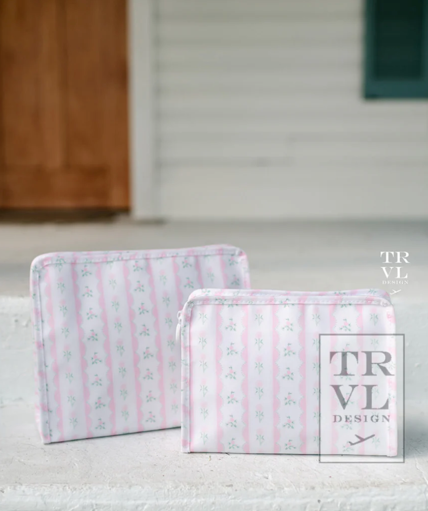 TRVL Large Roadie | Ribbon Floral Pink