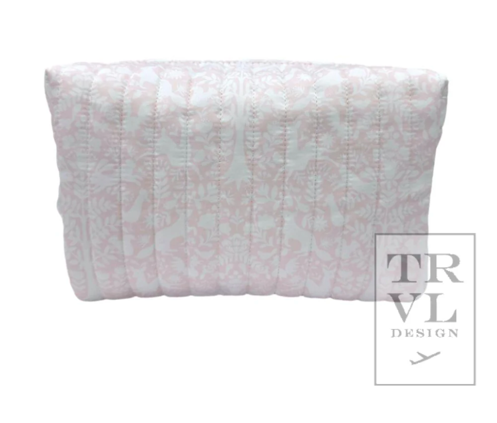 TRVL Quilted Everyday Bag | Woodland Pink