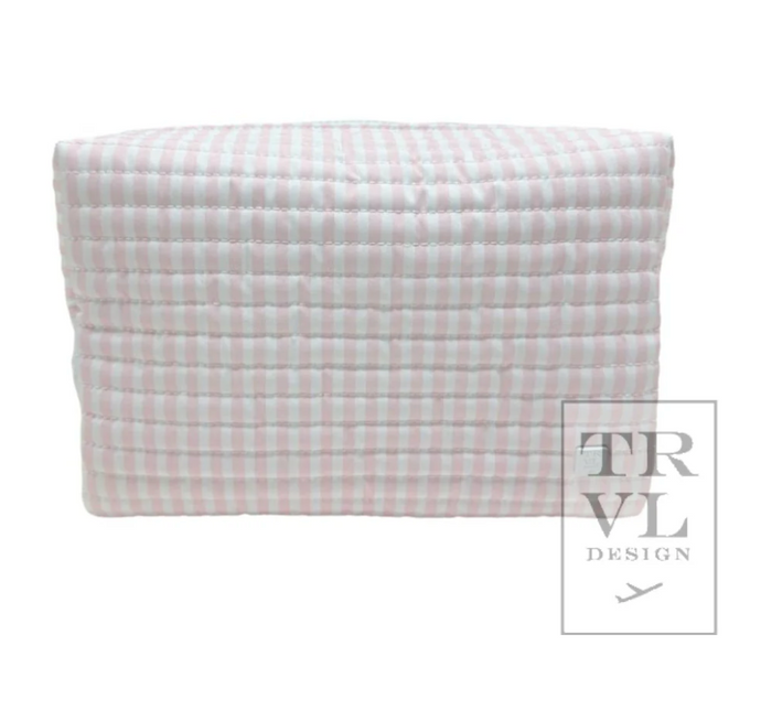 TRVL Quilted Everyday Bag | Pimlico Stripe Pink