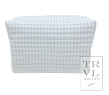 Load image into Gallery viewer, TRVL Quilted Everyday Bag | Pimlico Stripe Blue