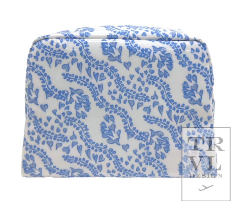 TRVL Luxe Gloss Bag | All Heart Blue