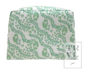 TRVL Luxe Gloss Bag | All Heart Kelly Green