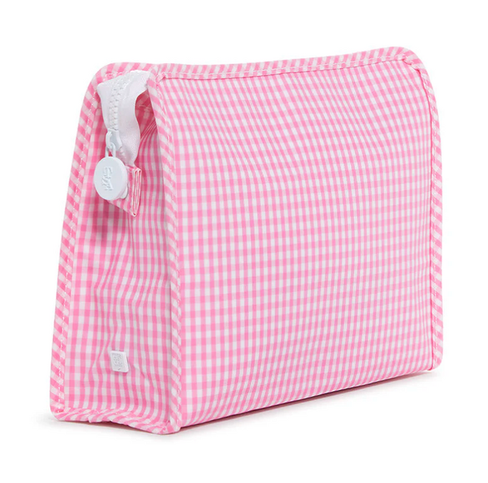 TRVL Large Roadie | Gingham Pink