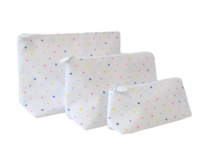 TRVL Wash Bag Trio Set | Love Heart