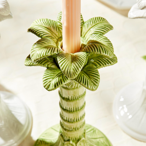 Palm Candlestick Holder