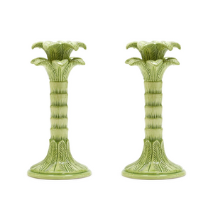 Palm Candlestick Holder