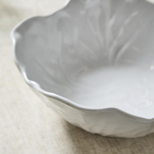 Load image into Gallery viewer, White Cabbage Pattern Melamine Serving Bowls