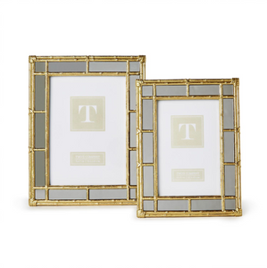 Bamboo Gold Photo Frames