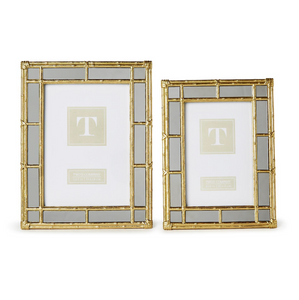 Bamboo Gold Photo Frames