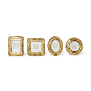 Beaded Texture Gold Photo Frames