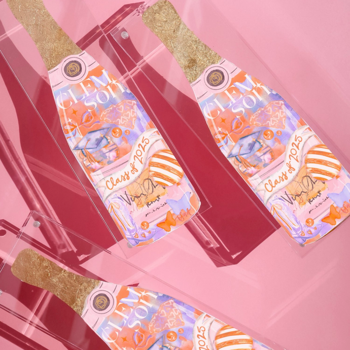 Taylor A Designs Clemson Acrylic Bottle 2025