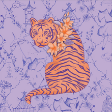 Load image into Gallery viewer, Clemson Acrylic Scalloped Tray