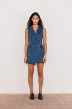 Load image into Gallery viewer, Mink Pink Nora Denim Wrap Mini Dress