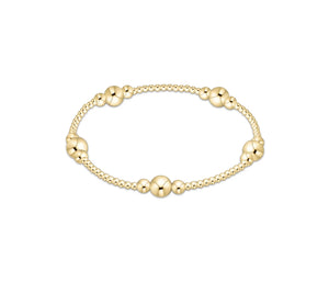 enewton Purpose Gold 6mm Bead Bracelet