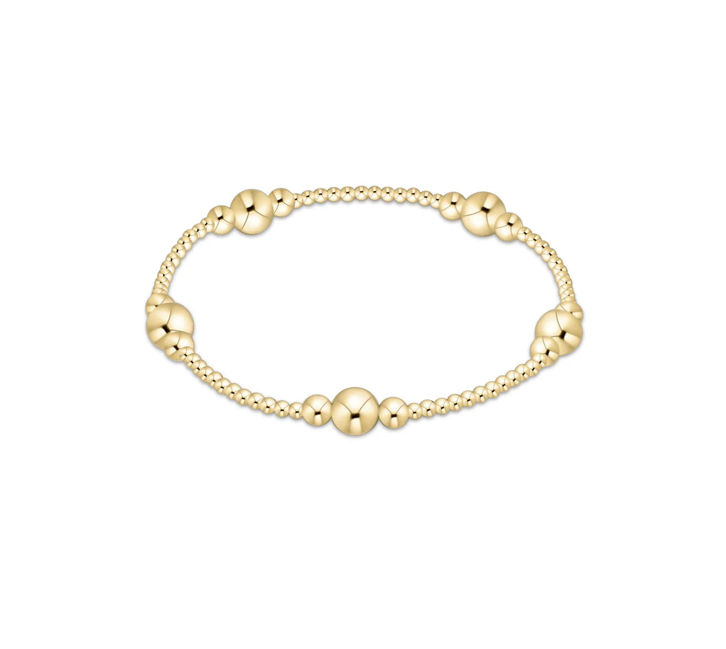 enewton Purpose Gold 6mm Bead Bracelet