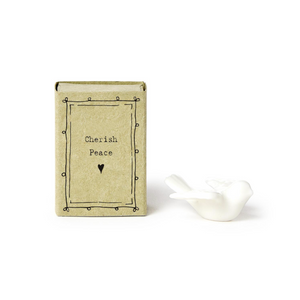 Porcelain Dove Trinket