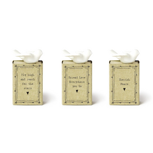 Porcelain Dove Trinket