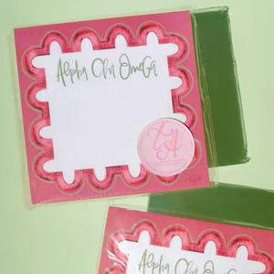 Sorority Notepad
